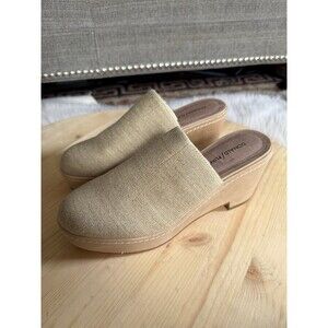 Donald Pliner platform mules